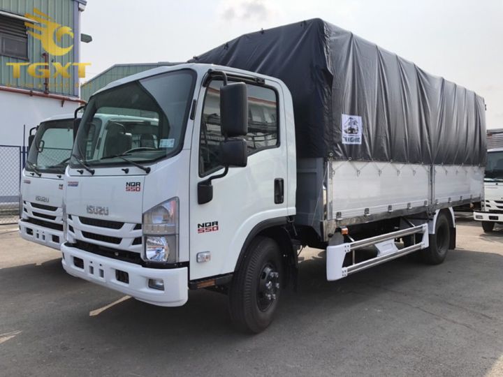 Hình ảnh xe tải có hệ thống TLBT để đảm bảo an toàn vận chuyển.