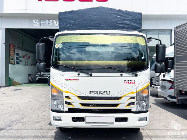 Xe tải Isuzu NPR NPR85KE5A 3.5 tấn, phù hợp vận chuyển đa dạng hàng hóa, động cơ Diesel mạnh mẽ, tiết kiệm nhiên liệu, phù hợp tiêu chuẩn Euro 4.