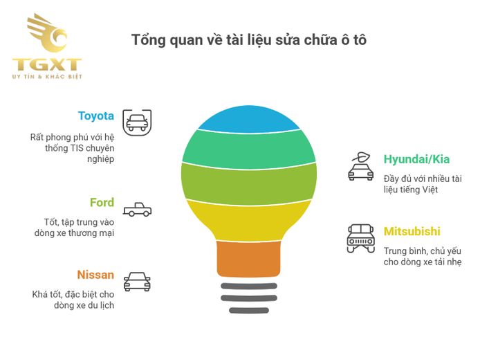 Tài liệu sửa chữa xe ô tô các hãng - Hỗ trợ kỹ thuật viên và chủ xe tại Việt Nam.