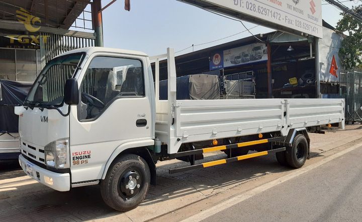 Hình ảnh xe tải hiện đại phù hợp để vận chuyển hàng hóa trong ngành logistics.
