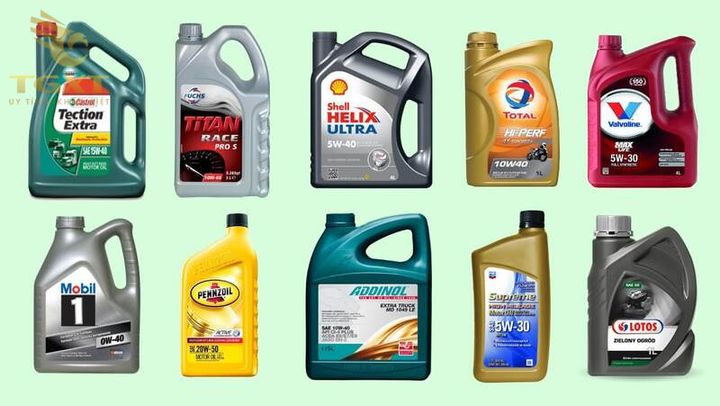 Hình ảnh các loại dầu nhớt dành cho xe tải, bao gồm nhớt động cơ, hộp số, cầu và hệ thống thủy lực, phù hợp mọi nhu cầu vận hành.