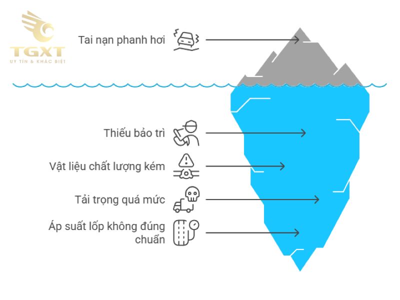 Tác hại khi bình hơi xe tải hoạt động không hiệu quả
