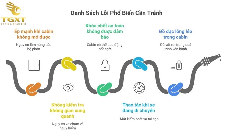 Cách Mở Cabin Xe Tải Isuzu Đúng Kỹ Thuật Và An Toàn