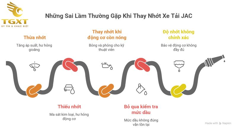 Thay Nhớt Xe Tải JAC Bao Nhiêu Lít Là Bao Nhiêu?
