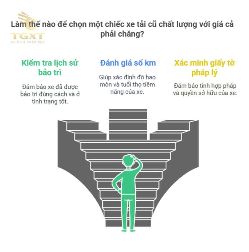 So sánh giá xe tải mới và cũ - Nên chọn loại nào để tối ưu chi phí?